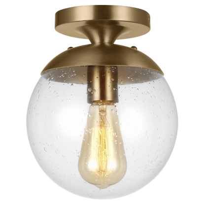 Leo Hanging Globe One Light Wall / Ceiling Semi-Flush Mount