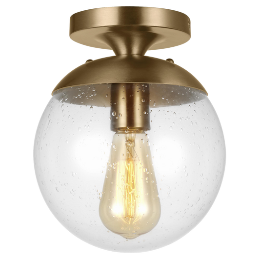 Leo Hanging Globe One Light Wall / Ceiling Semi-Flush Mount