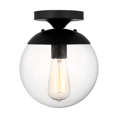 Leo Hanging Globe One Light Wall / Ceiling Semi-Flush Mount