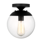 Leo Hanging Globe One Light Wall / Ceiling Semi-Flush Mount