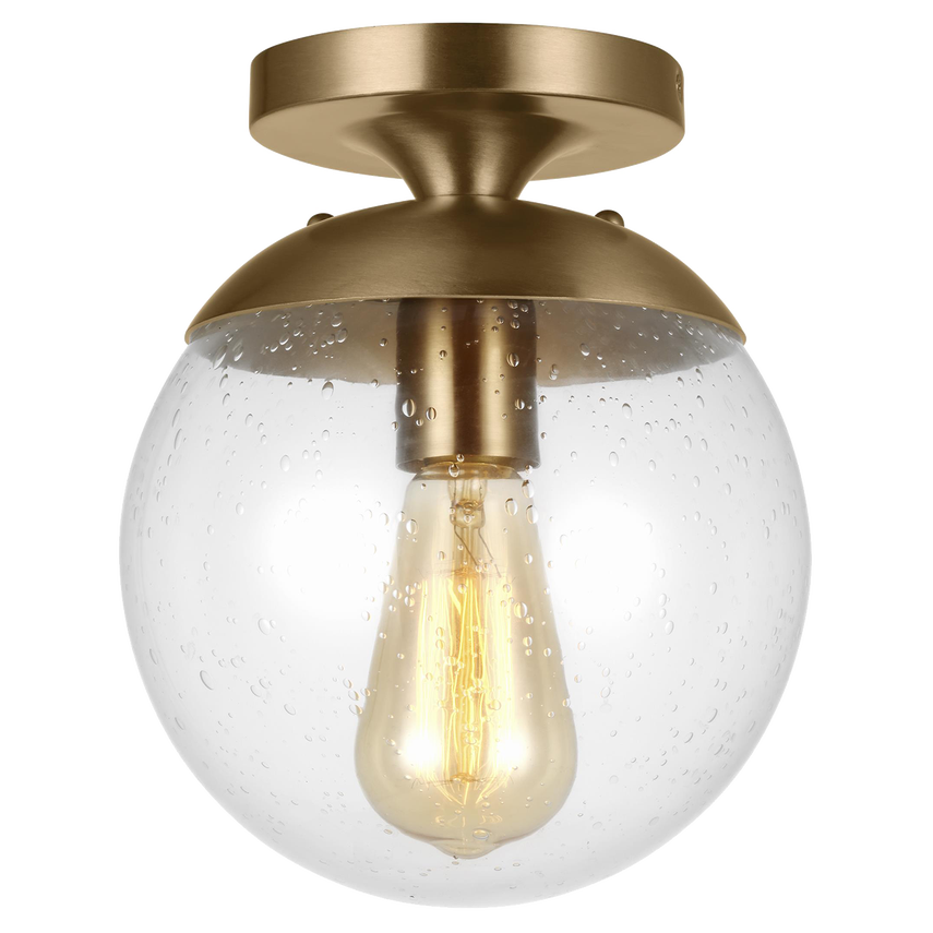 Leo Hanging Globe One Light Wall / Ceiling Semi-Flush Mount