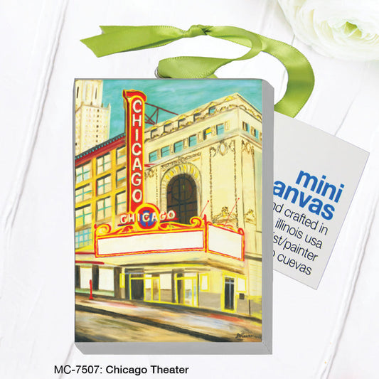 Chicago Theater, Mini Canvas (MC-7507A)