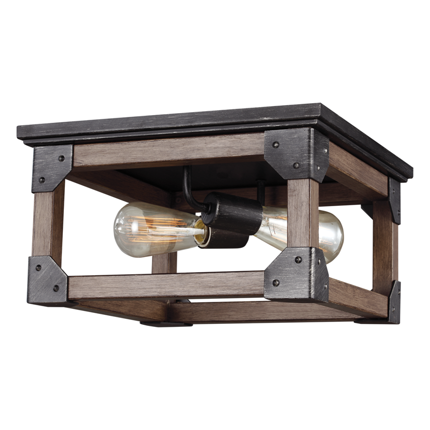 Dunning 2-Light Flush Mount