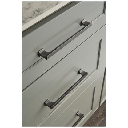 96 mm Center-to-Center Satin Nickel Sullivan Cabinet Pull