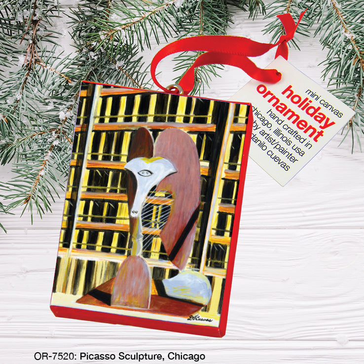 Picasso Sculpture, Chicago, Ornament (OR-7520A)