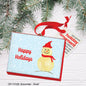 Snowman - Scarf, Ornament (OR-7532B)