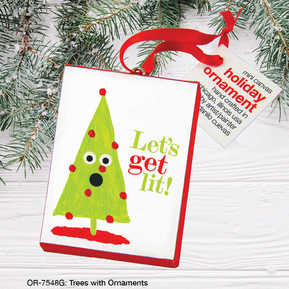 Trees with Ornaments, Ornament (OR-7548G)