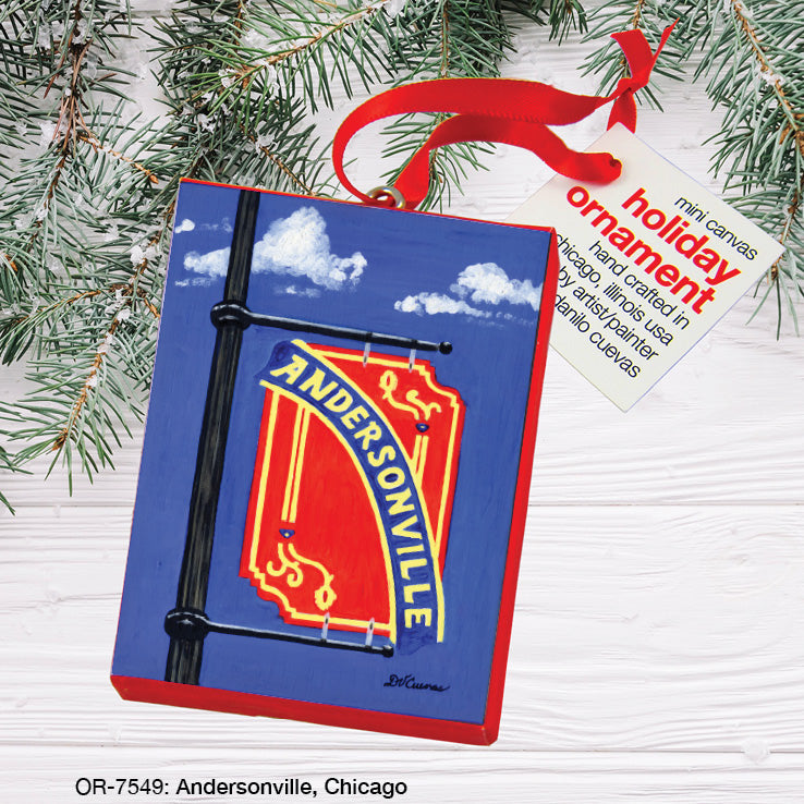Andersonville, Chicago, Ornament (OR-7549A)