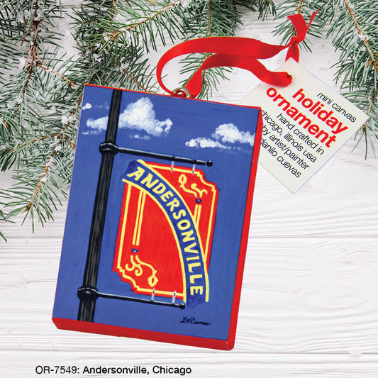 Andersonville, Chicago, Ornament (OR-7549A)
