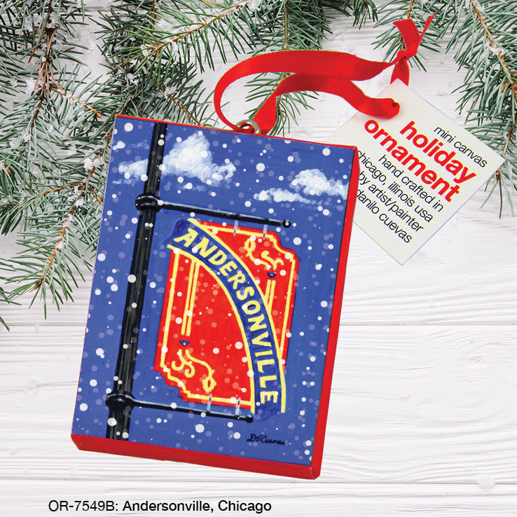 Andersonville, Chicago, Ornament (OR-7549B)