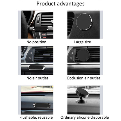 Mini Strip Shape Magnetic Car Phone Holder Stand | The Electronics Drawer | Kitchen + Metal