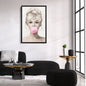 Brigitte Bardot Canvas Print – French Actress Wall Art for Home, Studio, or Salon