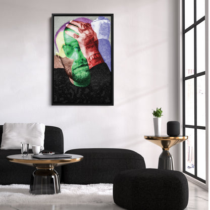 Mac Miller Circles Canvas – Rapper Wall Art Gift for Music Fans and Collectors