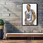 Stephen Curry Canvas Art – Golden State Warriors Wall Decor
