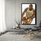 Magic Johnson Canvas Art – Los Angeles Lakers Wall Decor