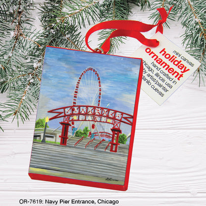 Navy Pier Entrance, Chicago, Ornament (OR-7619A)