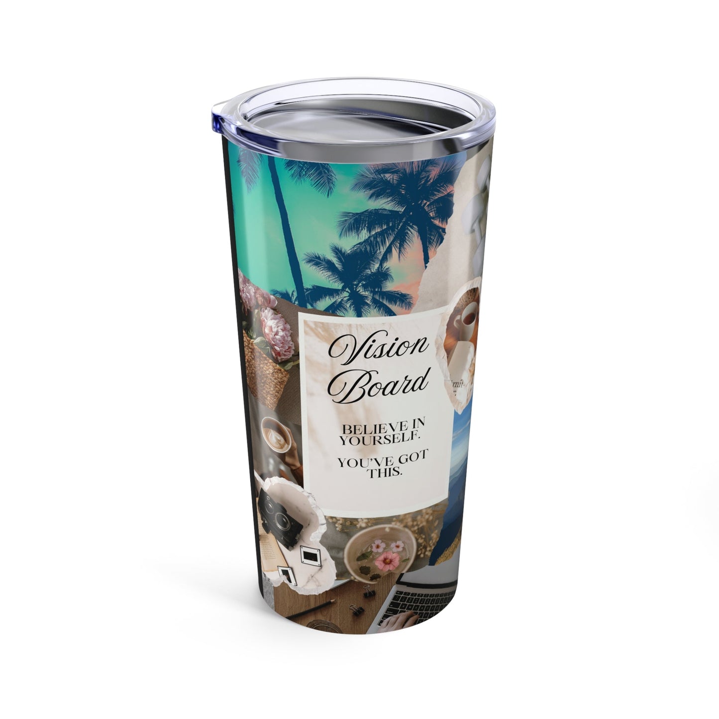Inspirational Vision Board Tumbler - 20oz Travel Tumbler