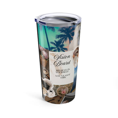 Inspirational Vision Board Tumbler - 20oz Travel Tumbler