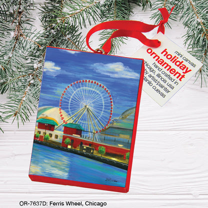Ferris Wheel, Chicago, Ornament (OR-7637D)
