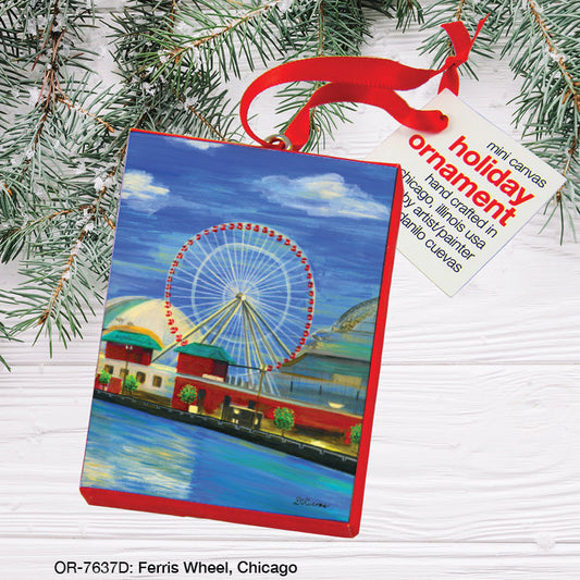 Ferris Wheel, Chicago, Ornament (OR-7637D)
