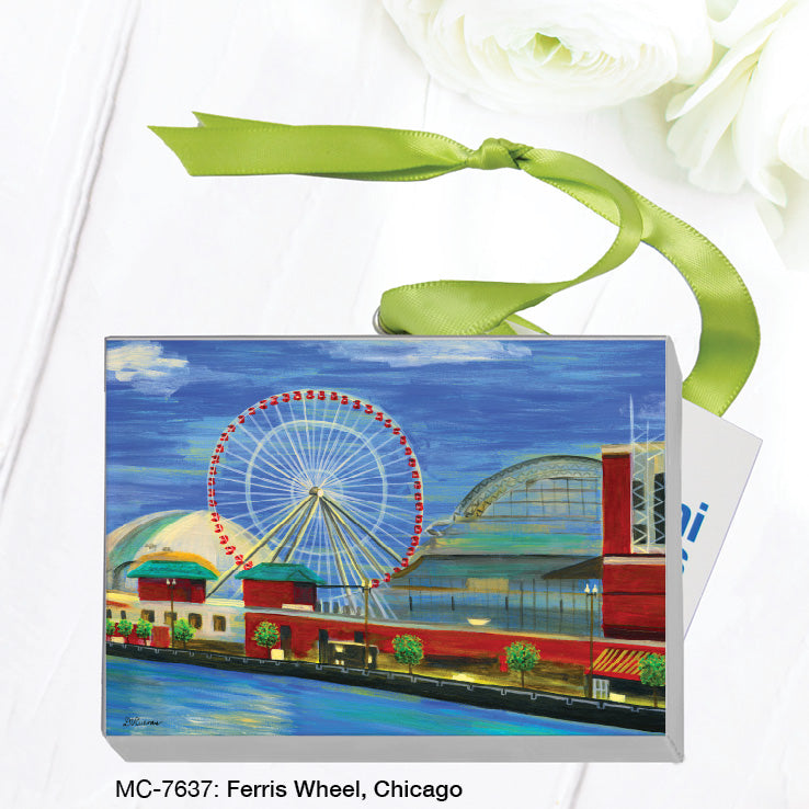 Ferris Wheel, Chicago, Mini Canvas (MC-7637A)