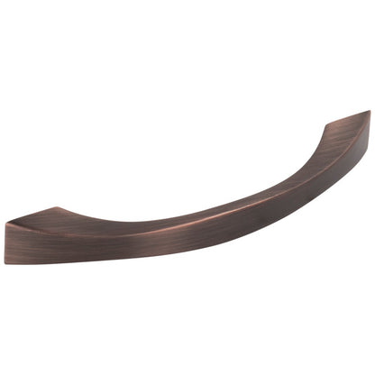 96 mm Center-to-Center Satin Nickel Flared Philip Cabinet Pull