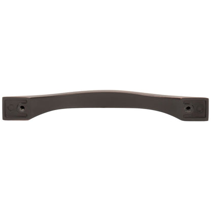 96 mm Center-to-Center Satin Nickel Flared Philip Cabinet Pull