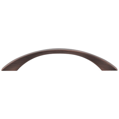 96 mm Center-to-Center Satin Nickel Flared Philip Cabinet Pull