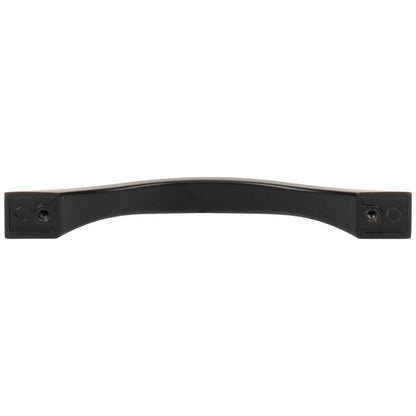 96 mm Center-to-Center Satin Nickel Flared Philip Cabinet Pull