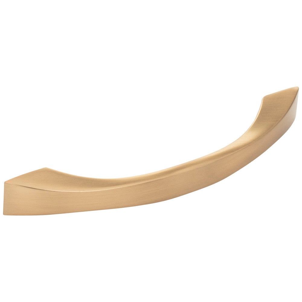 96 mm Center-to-Center Satin Nickel Flared Philip Cabinet Pull