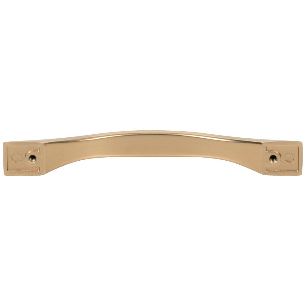 96 mm Center-to-Center Satin Nickel Flared Philip Cabinet Pull