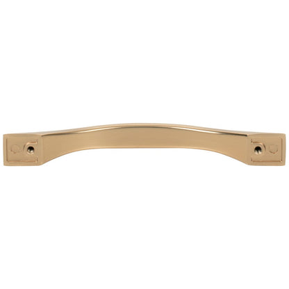 96 mm Center-to-Center Satin Nickel Flared Philip Cabinet Pull
