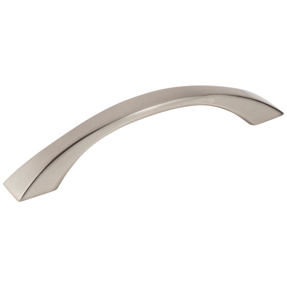 96 mm Center-to-Center Satin Nickel Flared Philip Cabinet Pull