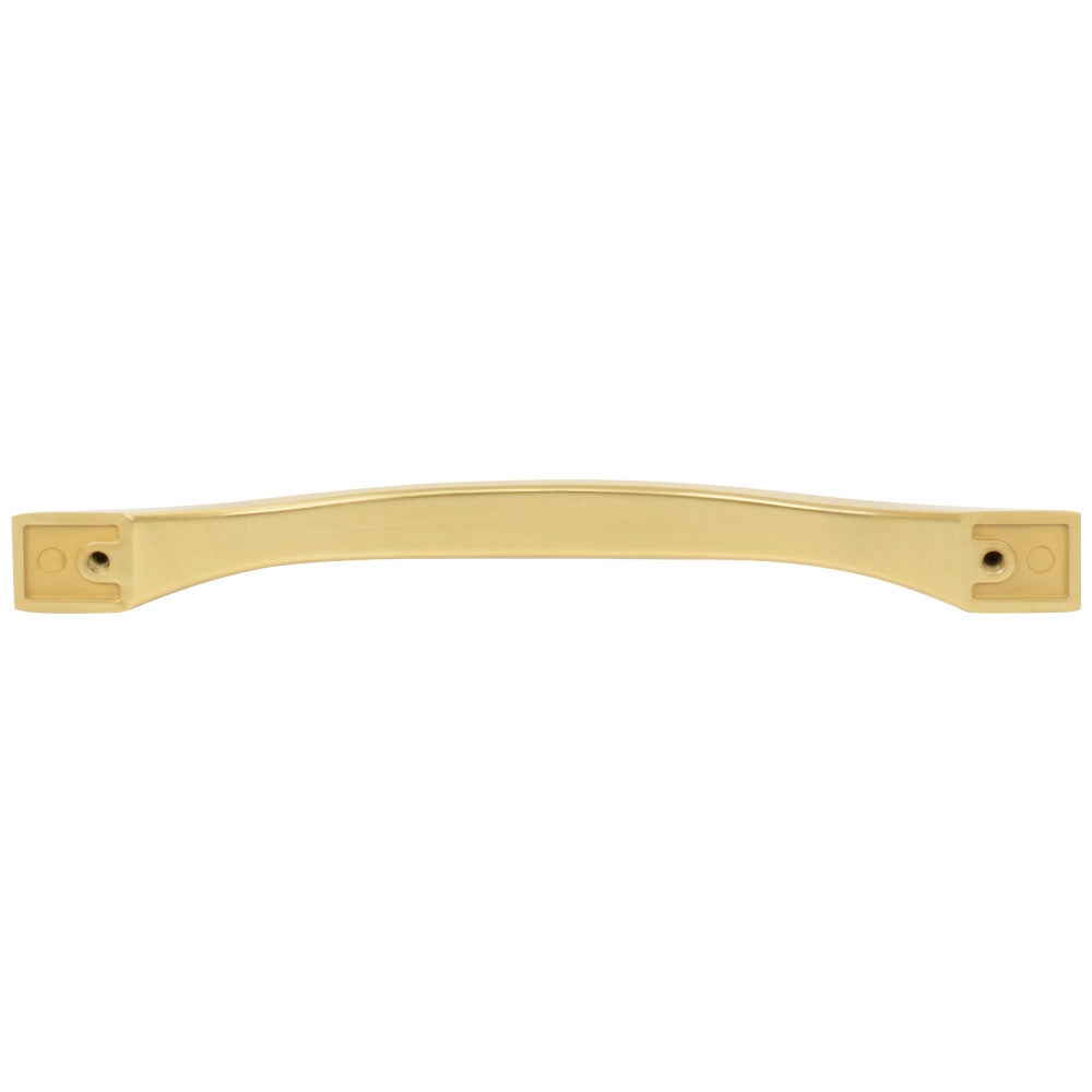96 mm Center-to-Center Satin Nickel Flared Philip Cabinet Pull