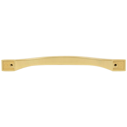 96 mm Center-to-Center Satin Nickel Flared Philip Cabinet Pull