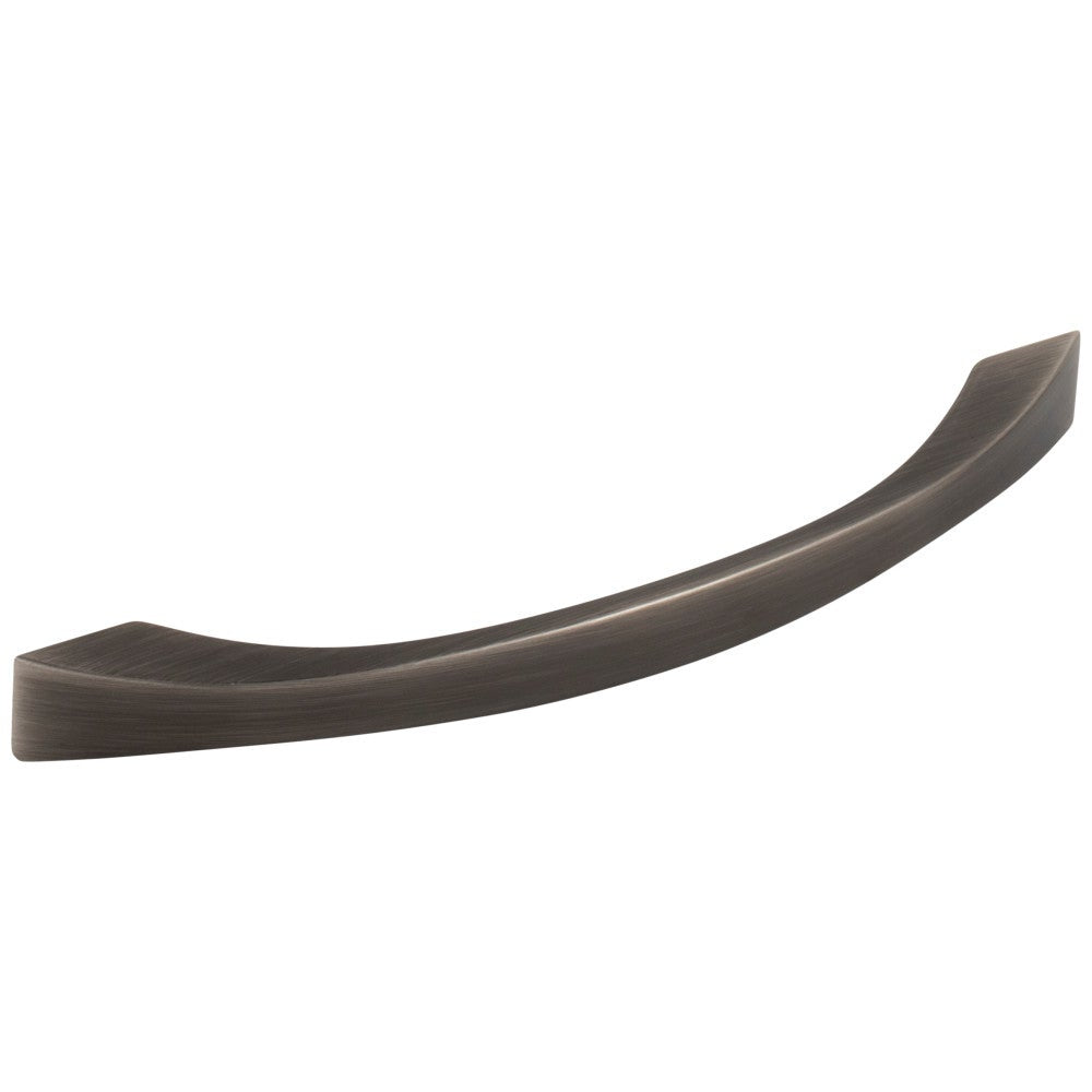 96 mm Center-to-Center Satin Nickel Flared Philip Cabinet Pull