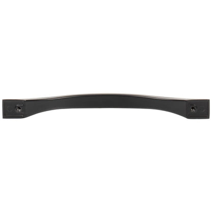 96 mm Center-to-Center Satin Nickel Flared Philip Cabinet Pull