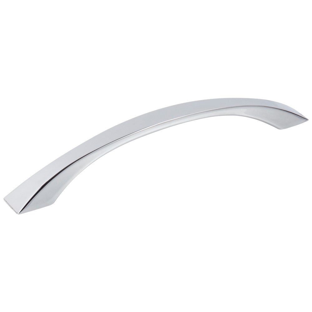 96 mm Center-to-Center Satin Nickel Flared Philip Cabinet Pull