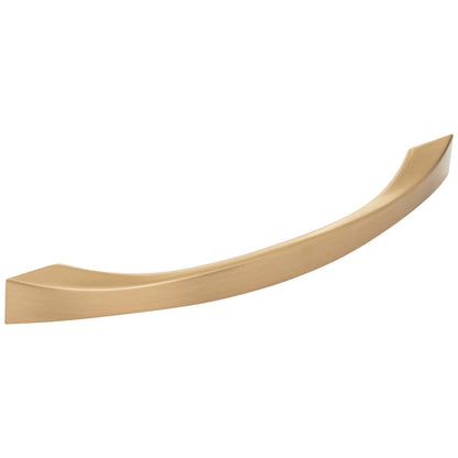 96 mm Center-to-Center Satin Nickel Flared Philip Cabinet Pull