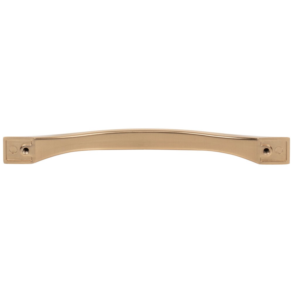 96 mm Center-to-Center Satin Nickel Flared Philip Cabinet Pull