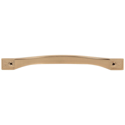 96 mm Center-to-Center Satin Nickel Flared Philip Cabinet Pull