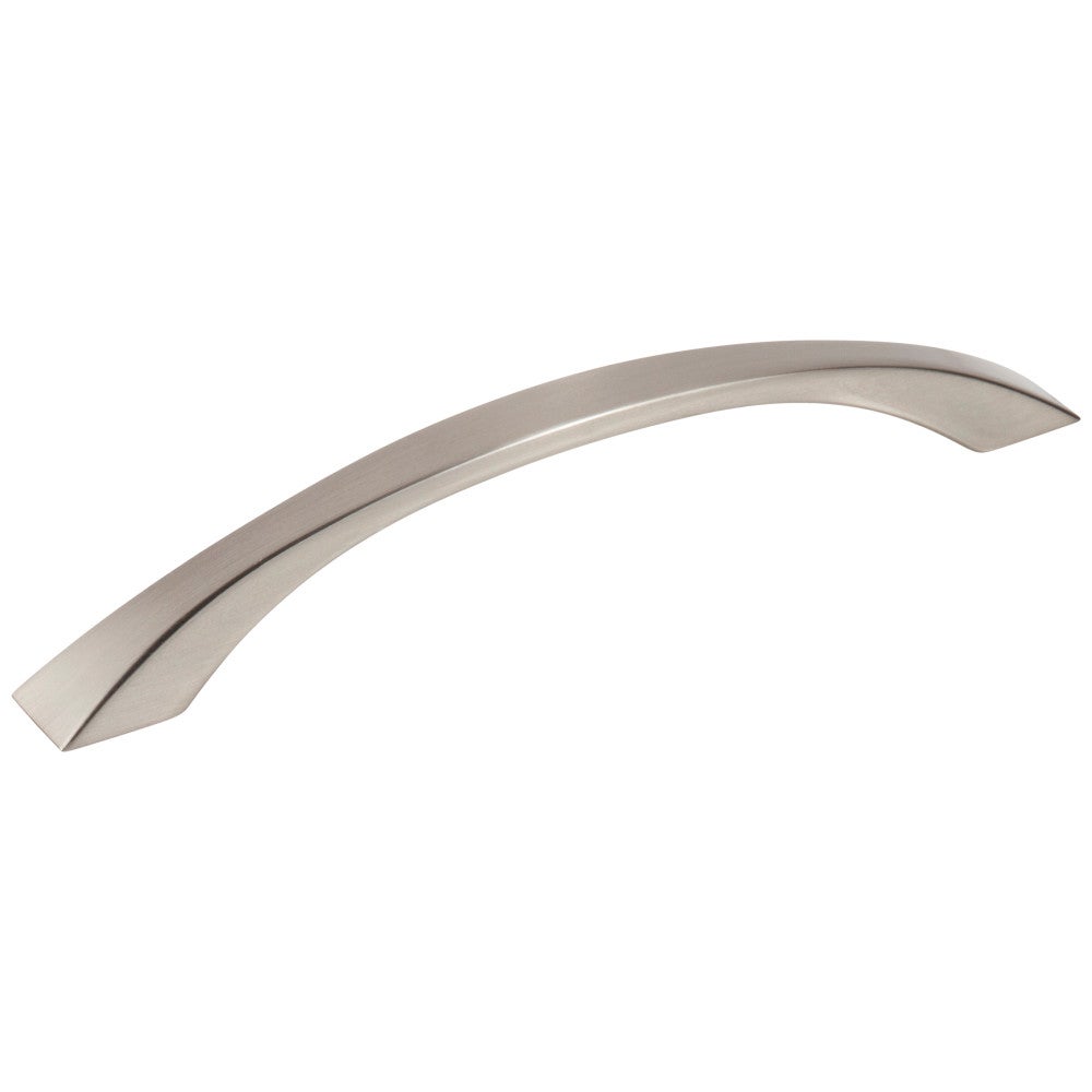 96 mm Center-to-Center Satin Nickel Flared Philip Cabinet Pull
