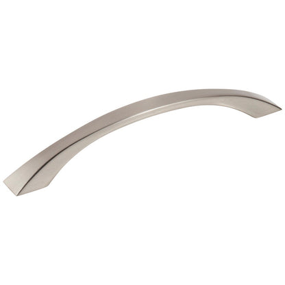 96 mm Center-to-Center Satin Nickel Flared Philip Cabinet Pull