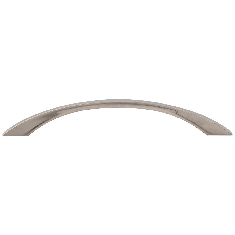 96 mm Center-to-Center Satin Nickel Flared Philip Cabinet Pull