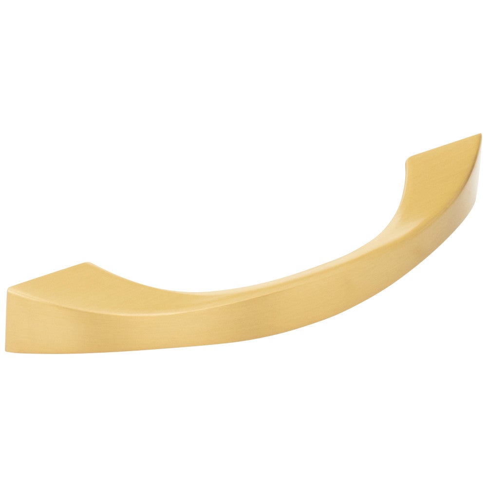 96 mm Center-to-Center Satin Nickel Flared Philip Cabinet Pull