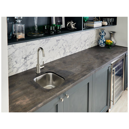 96 mm Center-to-Center Satin Nickel Flared Philip Cabinet Pull