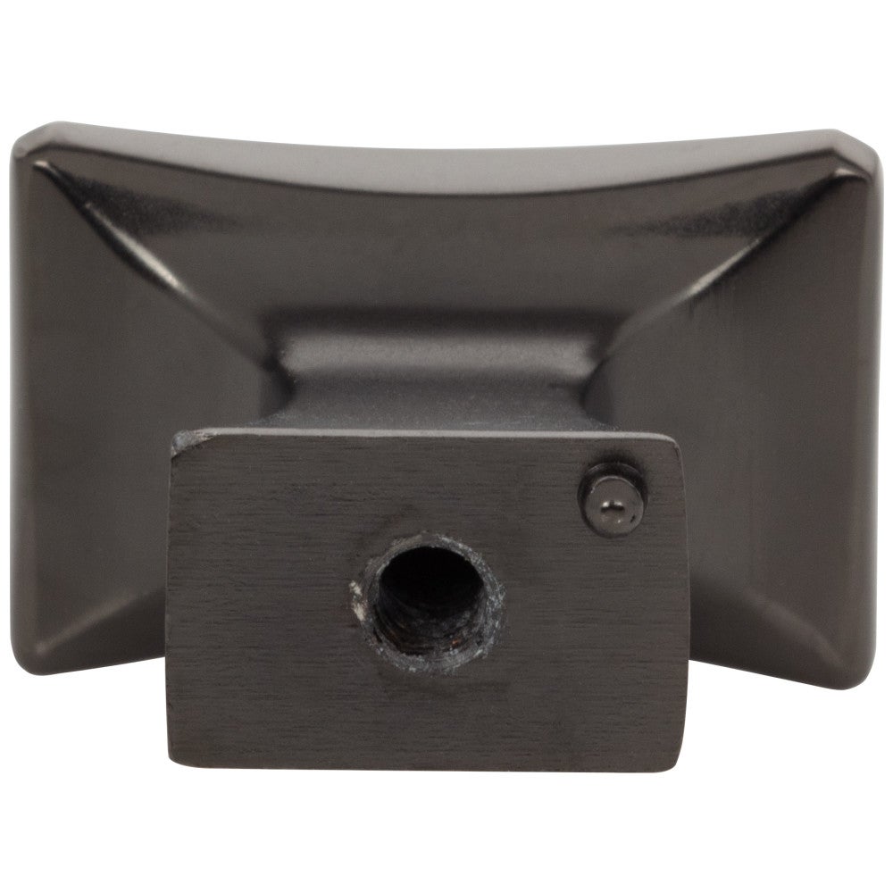 1-1/4" Overall Length Satin Nickel Flared Philip Cabinet Knob