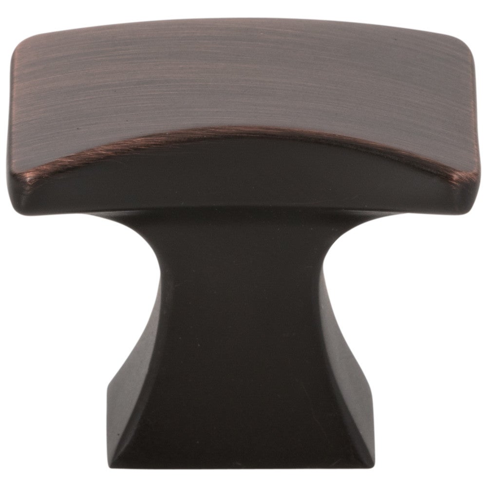 1-1/4" Overall Length Satin Nickel Flared Philip Cabinet Knob