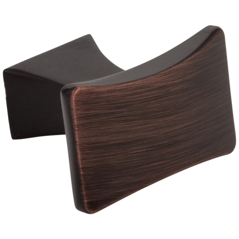 1-1/4" Overall Length Satin Nickel Flared Philip Cabinet Knob