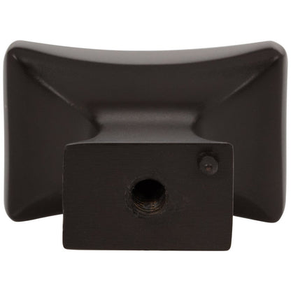 1-1/4" Overall Length Satin Nickel Flared Philip Cabinet Knob